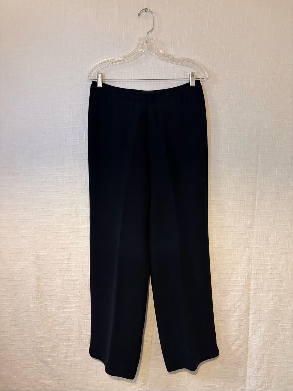 Giorgio Armani Women’s Black Wide-Leg Dress Trousers